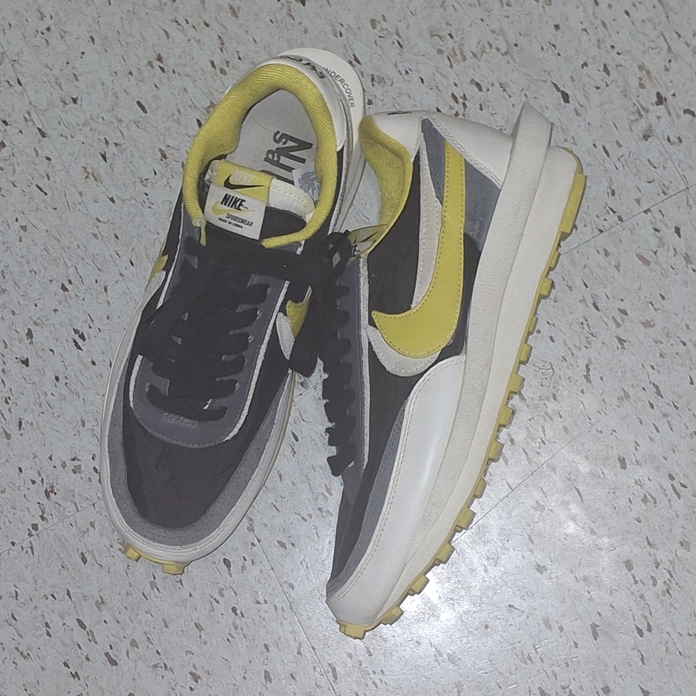 Nike Men's Sacai x Underworld Waffle Sneakers